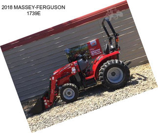 2018 MASSEY-FERGUSON 1739E