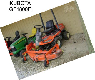 KUBOTA GF1800E