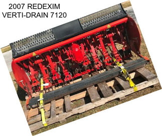 2007 REDEXIM VERTI-DRAIN 7120