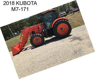 2018 KUBOTA M7-171