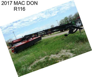 2017 MAC DON R116