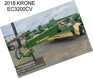2018 KRONE EC3200CV