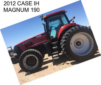 2012 CASE IH MAGNUM 190