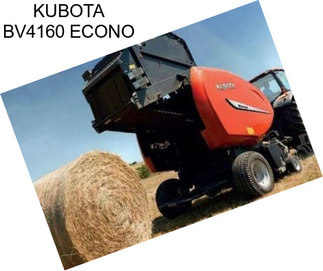 KUBOTA BV4160 ECONO