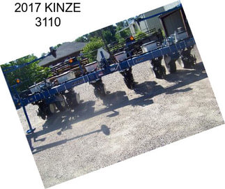 2017 KINZE 3110