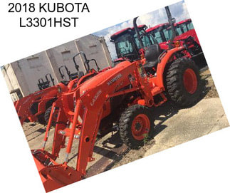 2018 KUBOTA L3301HST