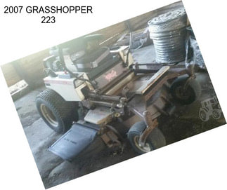 2007 GRASSHOPPER 223