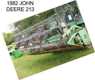 1982 JOHN DEERE 213