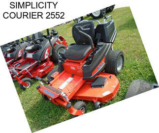 SIMPLICITY COURIER 2552