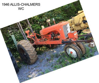 1946 ALLIS-CHALMERS WC