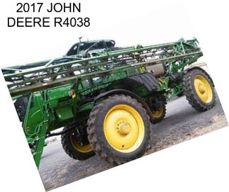 2017 JOHN DEERE R4038