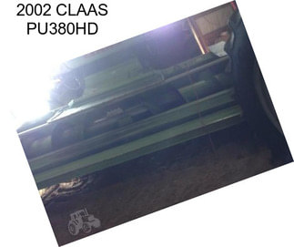 2002 CLAAS PU380HD