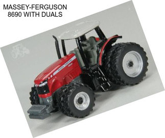 MASSEY-FERGUSON 8690 WITH DUALS