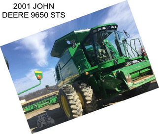 2001 JOHN DEERE 9650 STS