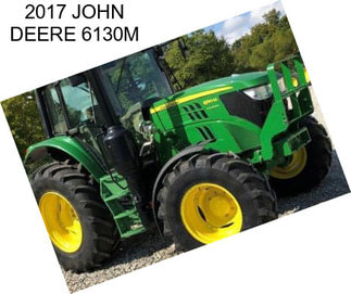 2017 JOHN DEERE 6130M