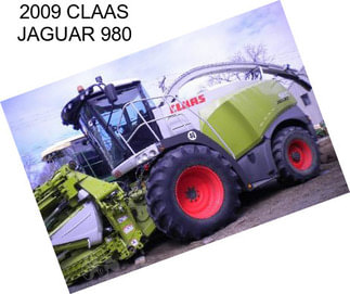 2009 CLAAS JAGUAR 980