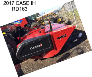 2017 CASE IH RD163