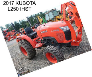 2017 KUBOTA L2501HST