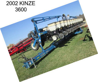 2002 KINZE 3600