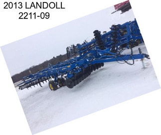 2013 LANDOLL 2211-09