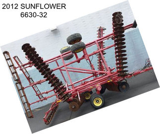 2012 SUNFLOWER 6630-32