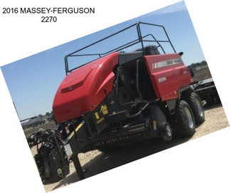 2016 MASSEY-FERGUSON 2270