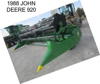 1988 JOHN DEERE 920