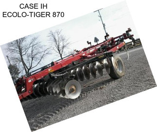 CASE IH ECOLO-TIGER 870