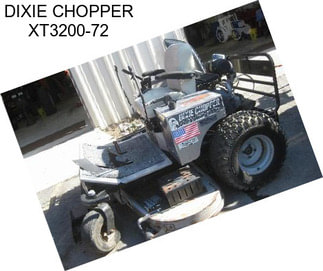 DIXIE CHOPPER XT3200-72
