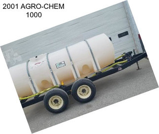 2001 AGRO-CHEM 1000