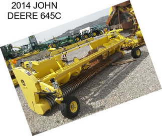 2014 JOHN DEERE 645C