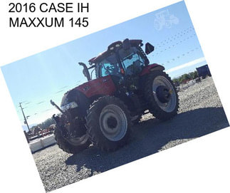 2016 CASE IH MAXXUM 145