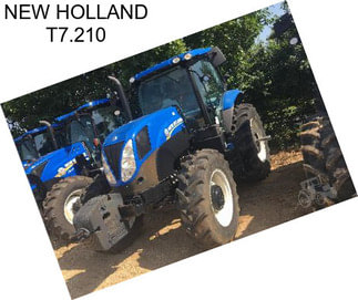 NEW HOLLAND T7.210