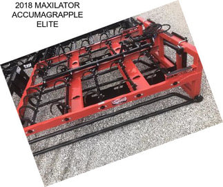 2018 MAXILATOR ACCUMAGRAPPLE ELITE