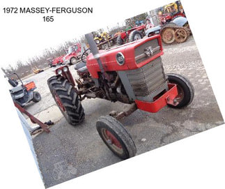 1972 MASSEY-FERGUSON 165