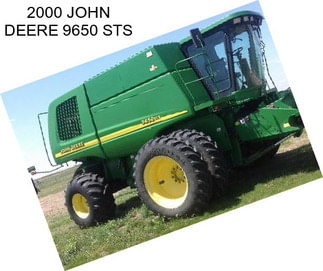 2000 JOHN DEERE 9650 STS