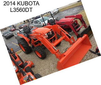 2014 KUBOTA L3560DT