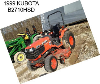 1999 KUBOTA B2710HSD