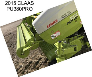 2015 CLAAS PU380PRO