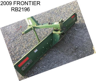 2009 FRONTIER RB2196