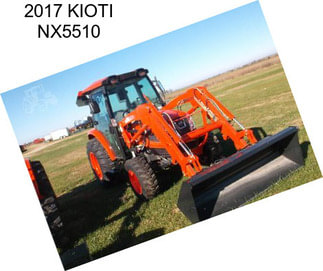 2017 KIOTI NX5510