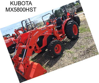 KUBOTA MX5800HST