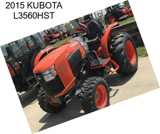 2015 KUBOTA L3560HST