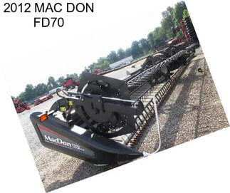 2012 MAC DON FD70