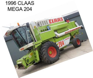 1996 CLAAS MEGA 204