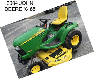 2004 JOHN DEERE X485