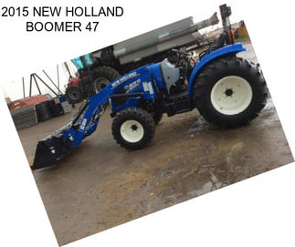 2015 NEW HOLLAND BOOMER 47