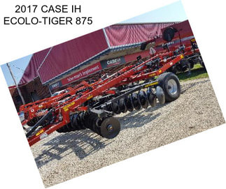 2017 CASE IH ECOLO-TIGER 875