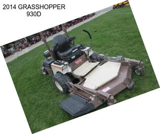 2014 GRASSHOPPER 930D