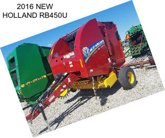 2016 NEW HOLLAND RB450U